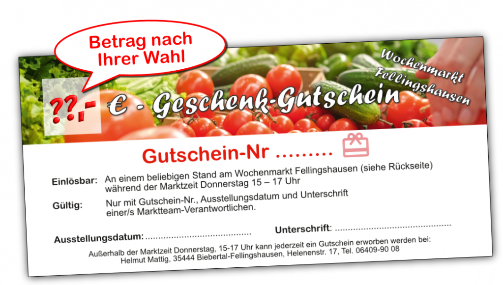 Geschenk-Gutschein